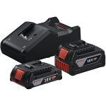 Bosch Power Tools Starter-Set 18V (GBA 18V 4,0/2,0Ah +...