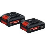 Bosch Power Tools Expert Akku EXBA18V-40, 2 Stück (schwarz, AMPShare Alliance)