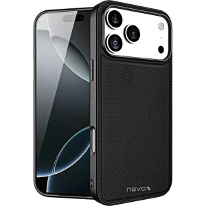 Nevox StyleShell NYLO (schwarz, iPhone 17 Pro Max / iPhone 18 Pro Max)