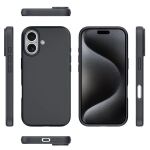 Nevox StyleShell SHOCK (schwarz, iPhone 17, kompatibel mit MagSafe)