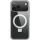 Nevox StyleShell SHOCKFlex mit Standfunktion (transparent, iPhone 17 Pro / iPhone 18 Pro, kompatibel mit MagSafe)