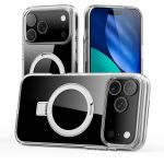 Nevox StyleShell SHOCKFlex mit Standfunktion (transparent, iPhone 17 Pro Max / iPhone 18 Pro Max, kompatibel mit MagSafe)