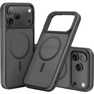 Nevox StyleShell INVISIO (schwarz, iPhone 17 Pro Max / iPhone 18 Pro Max, kompatibel mit MagSafe)