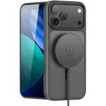 Nevox StyleShell INVISIO (schwarz, iPhone 17 Pro Max / iPhone 18 Pro Max, kompatibel mit MagSafe)