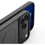 Nevox StyleShell INVISIO (schwarz, iPhone 17 Pro Max / iPhone 18 Pro Max, kompatibel mit MagSafe)