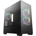 Deepcool CG380 3F (schwarz, Temepered Glass x 2)