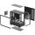 Deepcool CG380 3F (schwarz, Temepered Glass x 2)