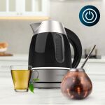 Cecotec Thermosense 400 VisionLight (edelstahl/schwarz, 2.200 Watt, 1,7 Liter)