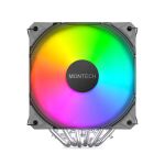 Montech NX600 ARGB Prozessor Luftkühlung 12 cm Schwarz 1 Stück(e)