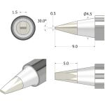 iFixit FixHub Lötspitze Meißelform 1,5 mm (silber)