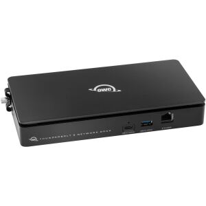 OWC Thunderbolt 5 Dual Network Dock (schwarz)