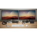 OWC Thunderbolt 5 Dual Network Dock (schwarz)