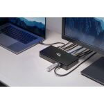 OWC Thunderbolt 5 Dual Network Dock (schwarz)