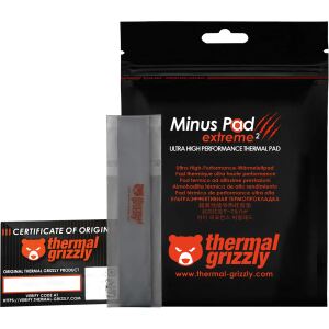 Thermal Grizzly Minus Pad extreme 2 - 120x 20x 1,5 mm (grau)