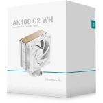 DeepCool AK400 G2 WH Prozessor Luftkühlung 12 cm Weiß 1 Stück(e)