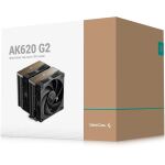 DeepCool AK620 G2 Prozessor Luftkühlung 12 cm Schwarz 1 Stück(e)