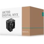 DeepCool AK700 Digital NYX Prozessor Luftkühlung 12 cm Schwarz 1 Stück(e)