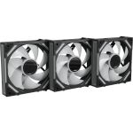 EKL WingBoost 4 (schwarz, 3er-Pack, 120 mm)