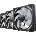 EKL WingBoost 4 (schwarz, 3er-Pack, 120 mm)