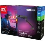 One for all Universal Gaming-Einzelmonitorarm (DM8110) (grau, RGB)