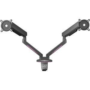 One for all Universeller Gaming Dual Monitorarm (DM8210) (grau, RGB)