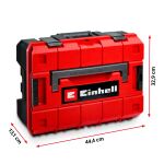 Einhell-KWB E-Case Werkzeugkoffer Werkstatt, 92-teilig (schwarz/rot)