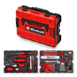 Einhell-KWB E-Case Werkzeugkoffer Renovierung, 78-teilig (schwarz/rot)