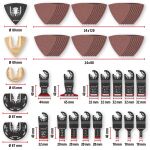Einhell-KWB Multitool-Set 70-teilig, in XXL-PLUS-CASE (für Multifunktionswerkzeuge)
