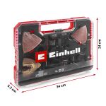 Einhell-KWB Multitool-Set 70-teilig, in XXL-PLUS-CASE (für Multifunktionswerkzeuge)
