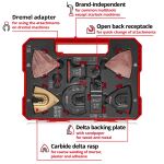 Einhell-KWB Multitool-Set 70-teilig, in XXL-PLUS-CASE (für Multifunktionswerkzeuge)