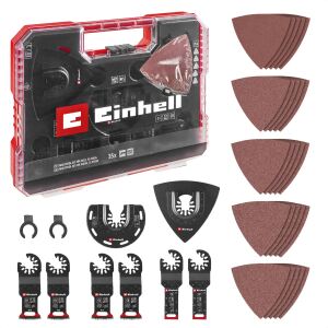 Einhell-KWB Multitool-Set 35-teilig, in XL-PLUS-CASE (für Holz, für Multifunktionswerkzeuge)