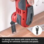 Einhell-KWB Multitool-Set 35-teilig, in XL-PLUS-CASE (für Holz, für Multifunktionswerkzeuge)