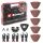 Einhell-KWB Multitool-Set 35-teilig, in XL-PLUS-CASE (für Holz, für Multifunktionswerkzeuge)