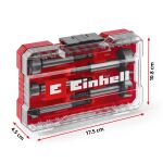 Einhell-KWB Forstnerbohrer-Satz, 5-teilig (rot/transparent, 1/4", in M-CASE)