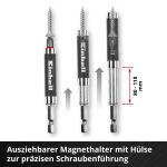 Einhell-KWB Bit- und Magnetbithalter-Set in M-CASE, 42-teilig