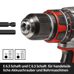 Einhell-KWB Bit- und Magnetbithalter-Set in M-CASE, 42-teilig