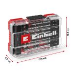 Einhell-KWB Impact-Bit-Set mit Metall- und Universalbohrern in M-CASE, 39-teilig, Bohrer- & Bit-Satz