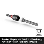 Einhell-KWB Impact-Bit-Set mit Metall- und Universalbohrern in M-CASE, 39-teilig, Bohrer- & Bit-Satz
