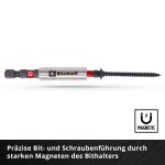 Einhell-KWB Impact-Bit-Set in M-CASE, 39-teilig (mit Stecknüssen)