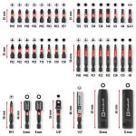 Einhell-KWB Impact-Bit- & Stecknuss-Set in M-CASE, 39-teilig