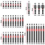 Einhell-KWB Impact-Bit-Set in M-CASE, 38-teilig
