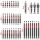 Einhell-KWB Impact-Bit-Set in M-CASE, 38-teilig