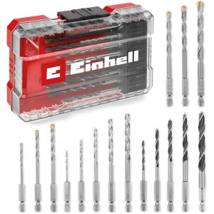 Einhell-KWB Bohrer-Set Holz, Stein und Metall M-CASE, 16-teilig