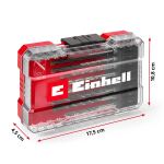 Einhell-KWB Bohrer-Set Holz, Stein und Metall M-CASE, 16-teilig