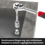 Einhell-KWB Bit- und Ratschen-Set in L-CASE, 37-teilig