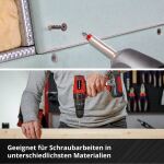 Einhell-KWB Impact-Bit-Satz mit Karabiner, Pocket-Set, 50 mm, 10-teilig