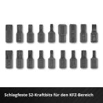 Einhell-KWB KFZ-Impact-Stecknuss- und Bit-Set in XL-CASE, 32-teilig
