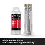 Einhell-KWB Hammerbohrer-Satz SDS-plus, Ø 6-14 mm (7-teilig, 160 mm)