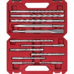 Einhell-KWB SDS Plus Meißel- & Bohrer-Satz, 12-teilig (rot, Ø 5-16mm, Transportkoffer)