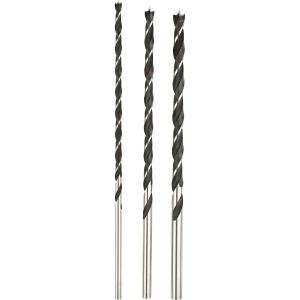 Einhell-KWB Balkenbohrer-Satz, 3-teilig, 250mm (Ø 6-10mm, extra lang, Spiralform)